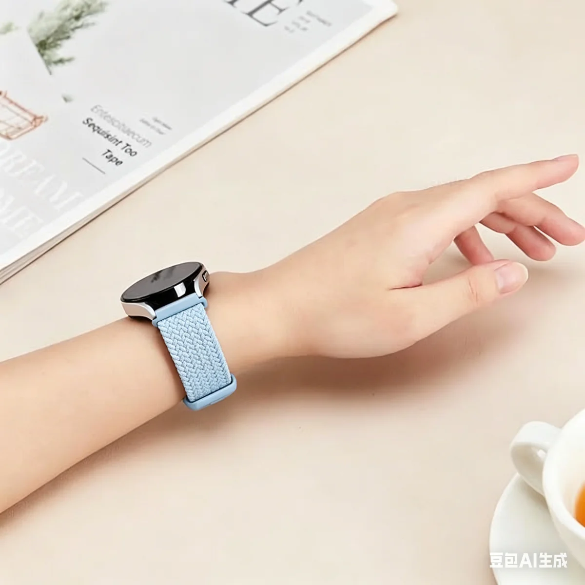 Magnetic Braided Loop Band
