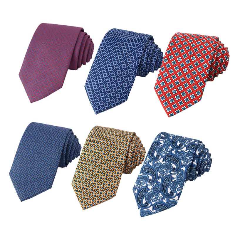 

New Design Cravat Print Flower Floral Tie Corbata Wedding Gift Neck tie Skinny Handmade Neckties for Men Accessories