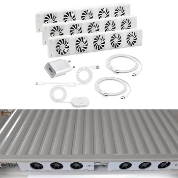 Radiator Fan For Smart Radiator Booster Extension Set Ventilator Fan Energy-efficient Fan Heater Heating Cooling System Parts 1