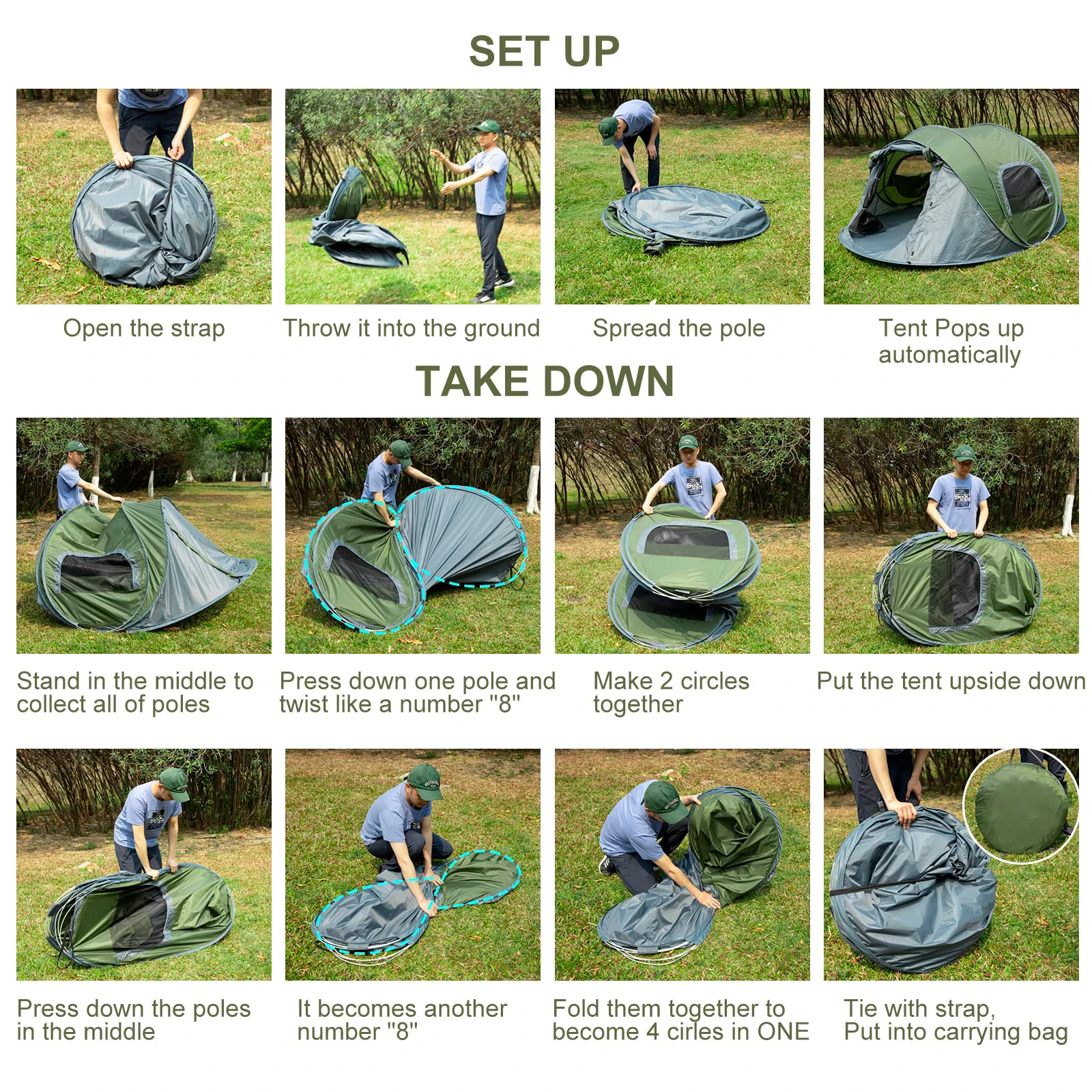 Automatic Pop Up Tent 6