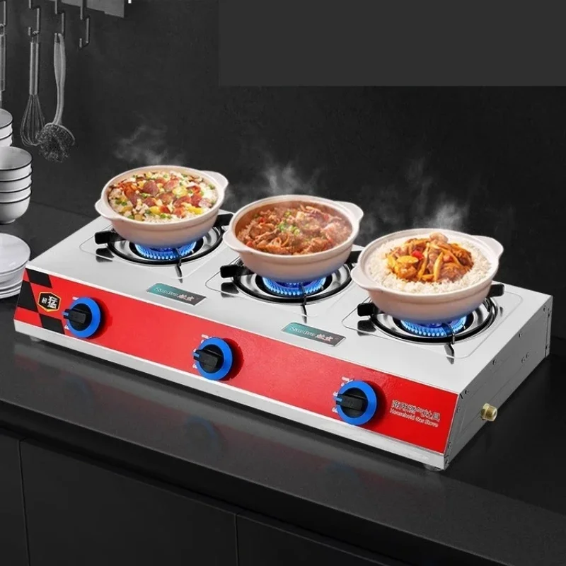 Kitchen Multi Burners Desktop Gas Stove Estufa De Gas 4 Quemadores Herd K&uuml;che Cooktop