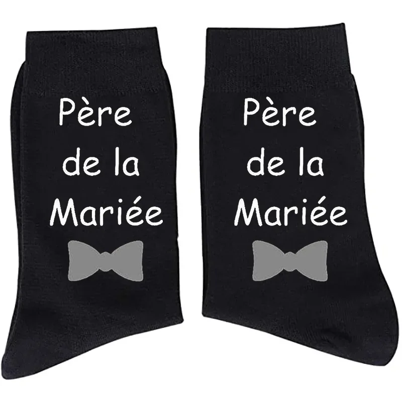 père de la mariée le marié témoin du marié socks wedding father of the bride groom witness Bachelor party bridal shower gift