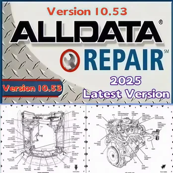 AllData 10.53 Software diagnostico automobilistico: Empowers supporto tecnico dati completamente flangiati per auto e camion con wirin
