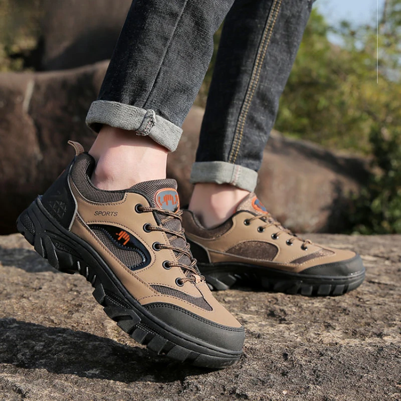 New Man workwear shoes Men's Outdoor travel non slip Sneakers Fashion versatile Shose comfortable Trend male footwear Zapatos