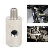 Side Holes Oil Pressure Sensor Connector 1/8 NPT Female To 1/4NPT 1/8NPT 1/8BSPT M10 M12 M14*1.5 Feed Line Gauge Tee Adapter 4