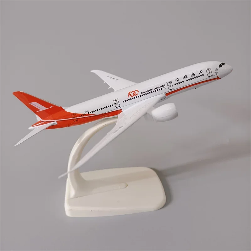 

15.5cm Alloy Metal Air China ShangHai Airlines Boeing 787 B787 Airways Diecast Airplane Model Plane Model Aircraft Kids Gifts