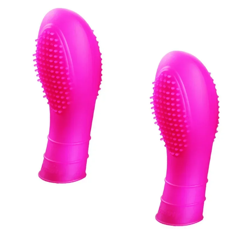 Sex Toys, Massage Glove Vibrator Female Masturbator Finger Sleeve G Spot Stimulate