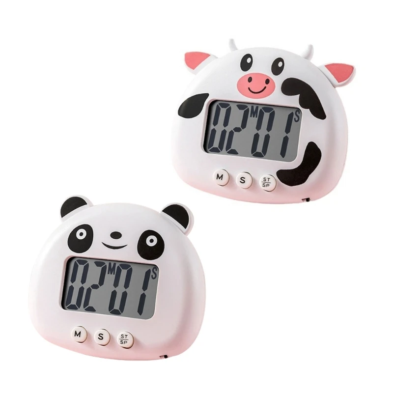 

Cartoon LCDDigital Kitchen Cooking Timer Loud Alarm BackingStand