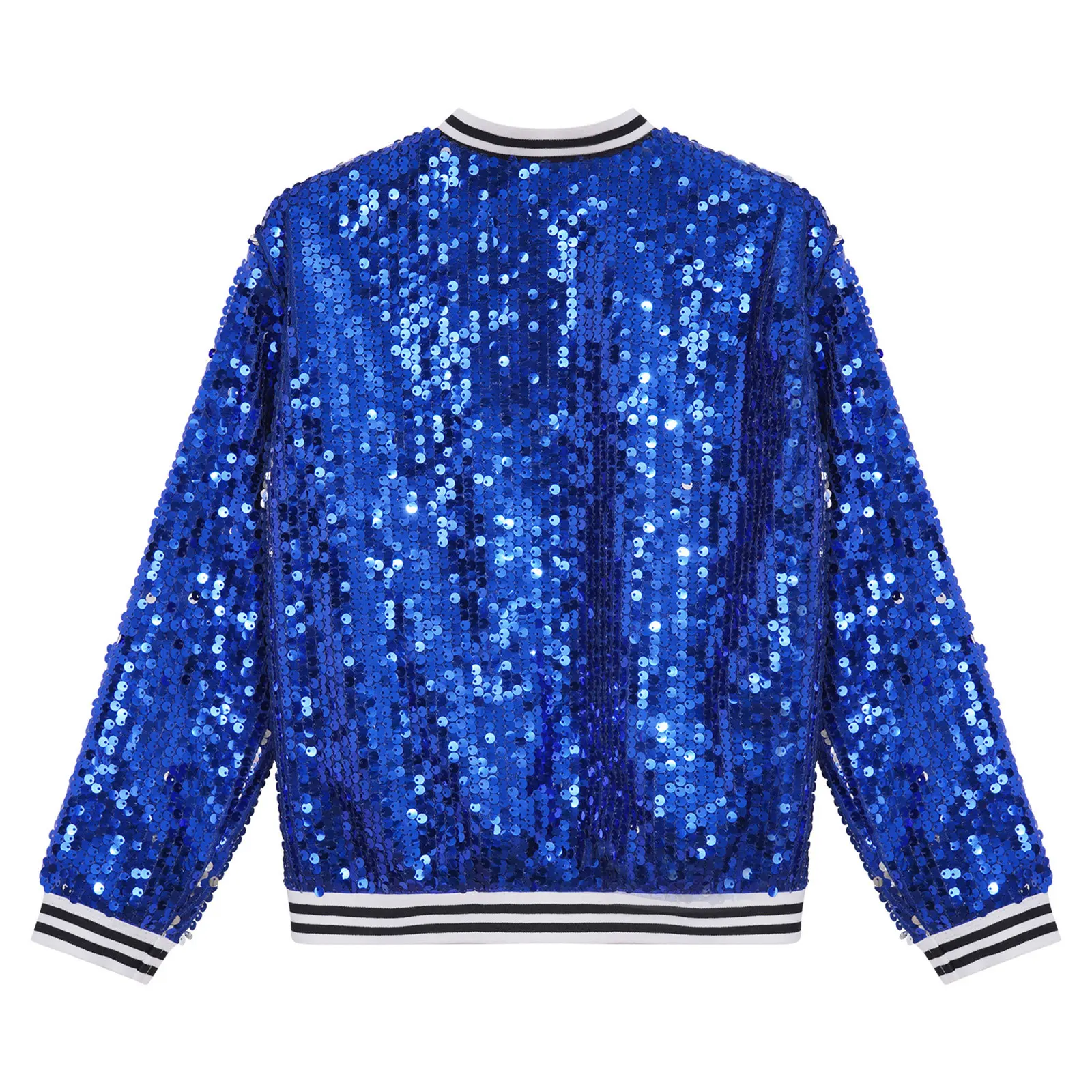 Giacca da donna 2025 Autunno Glter Paillettes Giacca Moda
