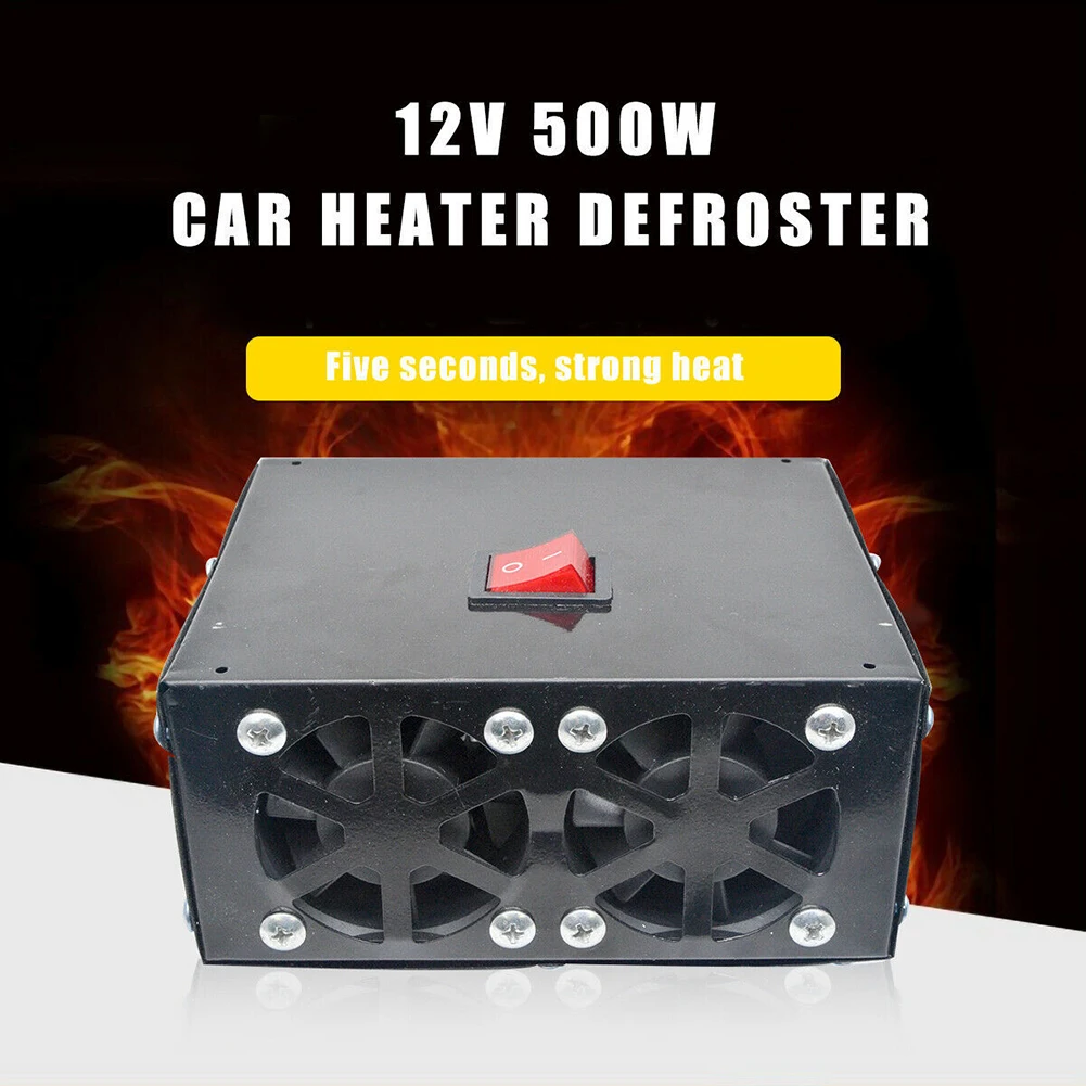 12v/24v Car Heater Demister Defogger Fast Heating Windshield Defogging