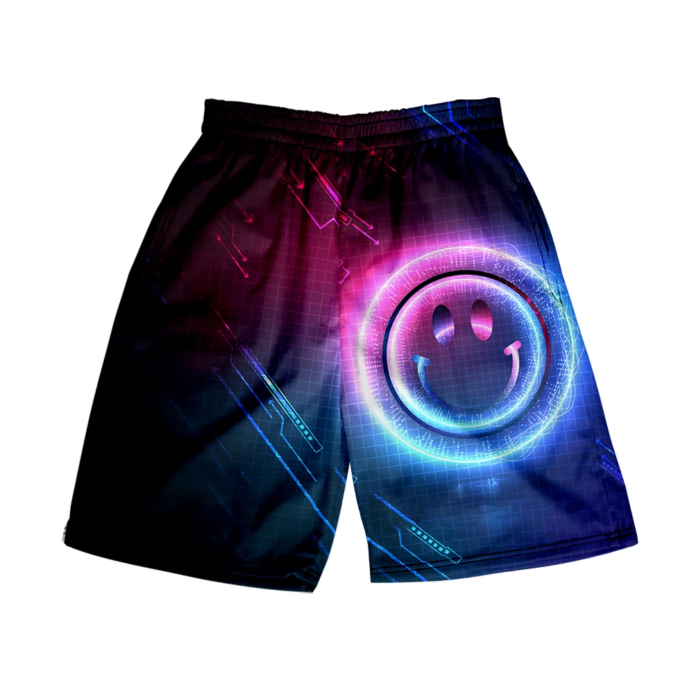 

Пляжные шорты Мужская и женская одежда 3D цифровая печать повседневные шорты модные трендовые штаны для пар 17