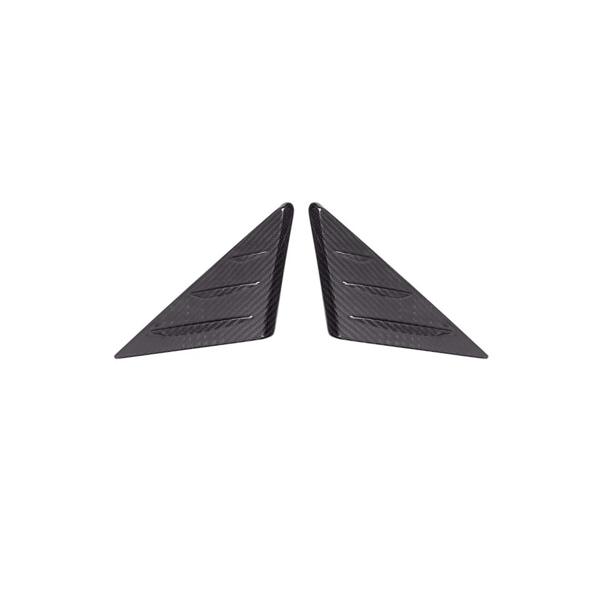 

Window A Pillar Front Door Triangle Trim Cover for BMW 8 Series G14 G15 G16 2019-2022 Accessories ,Dry Carbon Fiber
