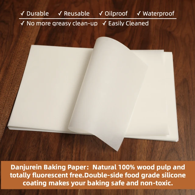 Parchment Paper Baking Paper 4"6"8"9"10"12" Precut Non-Stick Grilling Food Packaging Oven Air Fryer Steaming Bread Cake Cookie 2