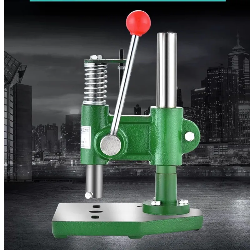 Small Manual Punch Press Diamond Cutting Bench Hand Press Die Hand Beer Punch Machine