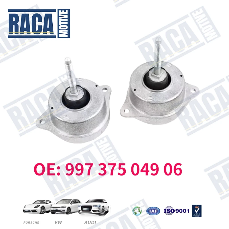 For Porsche 911 997 C2 C4 Turbo Front Engine Mount Mounting Left or Right 99737504904 99737504906 99737504908