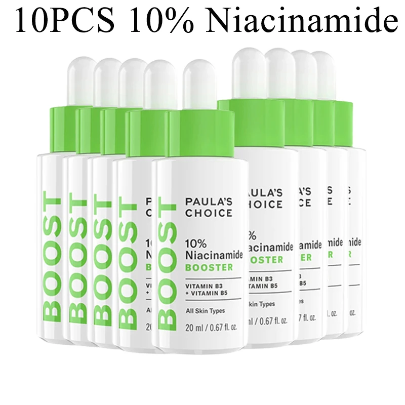 

10PCS Paula's Choice BOOST 10% Niacinamide Booster With Vitamin B3 And Vitamin C Serum Pore Minimize Face Makeup 20ml