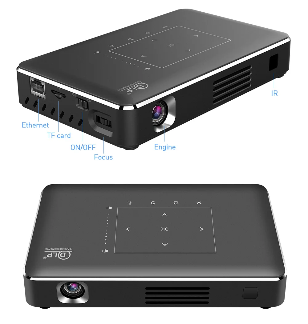 

Лидер продаж, мини-проектор для домашнего кинотеатра 4K UHD Laser DLP