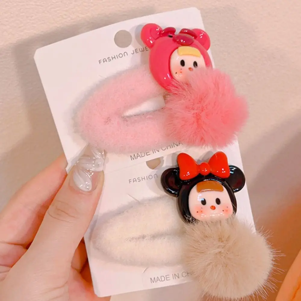 

Забавная плюшевая кукла заколка для волос боковые зажимы в Корейском стиле мультяшная заколка для волос аксессуары для волос головной убор милый Утконос зажим для детей