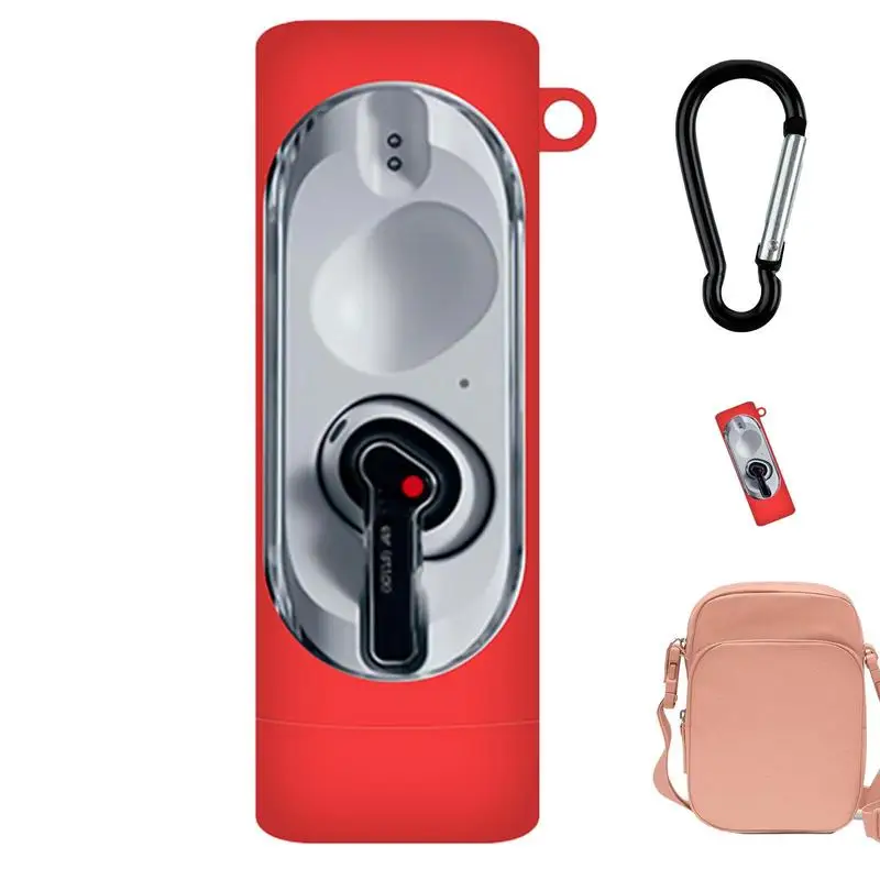 Cover Per Cuffie Wireless Per Niente Auricolari Auricolari Accessori Per Custodia Con Moschettone Custodia Per Auricolari Wireless Tinta Unita