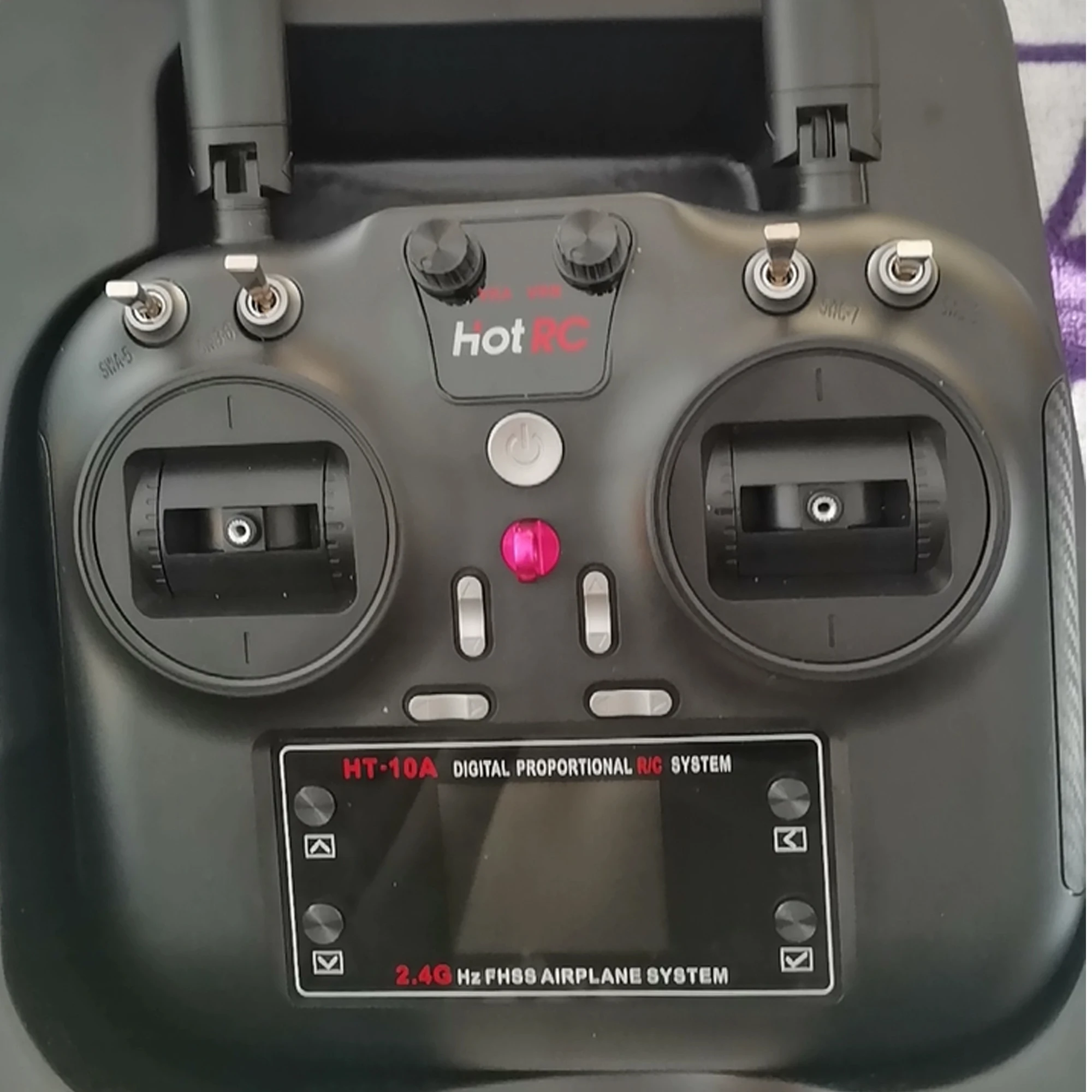 Drone F-10A avec récepteur - Mode1, Mode2, Bleu/Vert - Livraison rapide