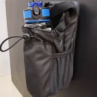 Large Capacity Gym Bag with Cell Phone Pocket Strong Magnets Magnetic Water Bottle Holder to Fix Water Bottles Gym Storage Bag