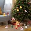 2/6/12PC Christmas Rubber Ducks, Bath Rubber Ducky Toys Cute Holiday Rubber Ducks Ducking for Holiday Celebrations Party 6