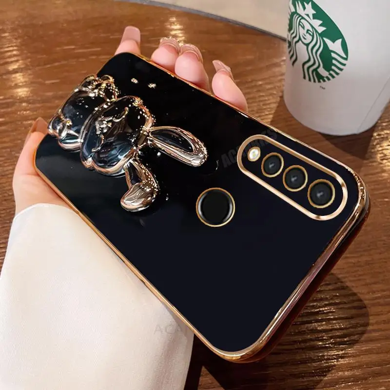 P30Lite Custodia Porta Coniglio Di Lusso Per Huawei P30 Lite P20 Pro P40 P Smart Plus 2019 Z Cover In Silicone Placcato Honor 20S 20