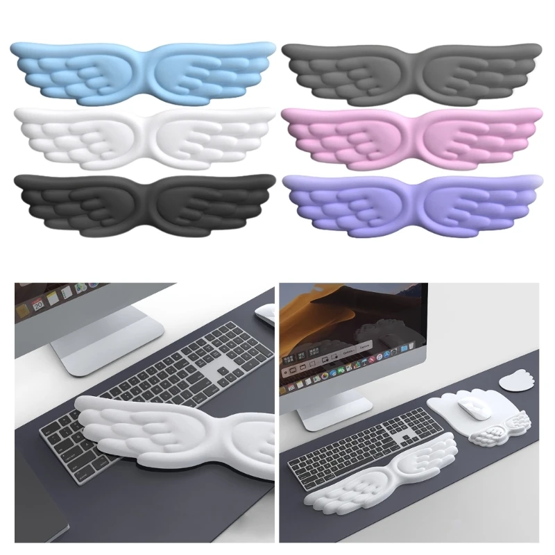 

Mouse Pad Angel Wrist Rest for Laptop, PC and Gaming Keyboards Dropship