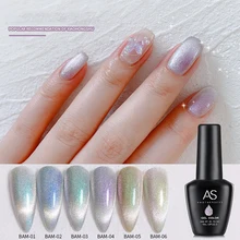 

1 Pcs One Bottle Of Double Colors Aurora Spar Cat'S Eye Nail Polish Glue 2022 New Phototherapy Lasting Popular Color 0.5 Fl.Oz $