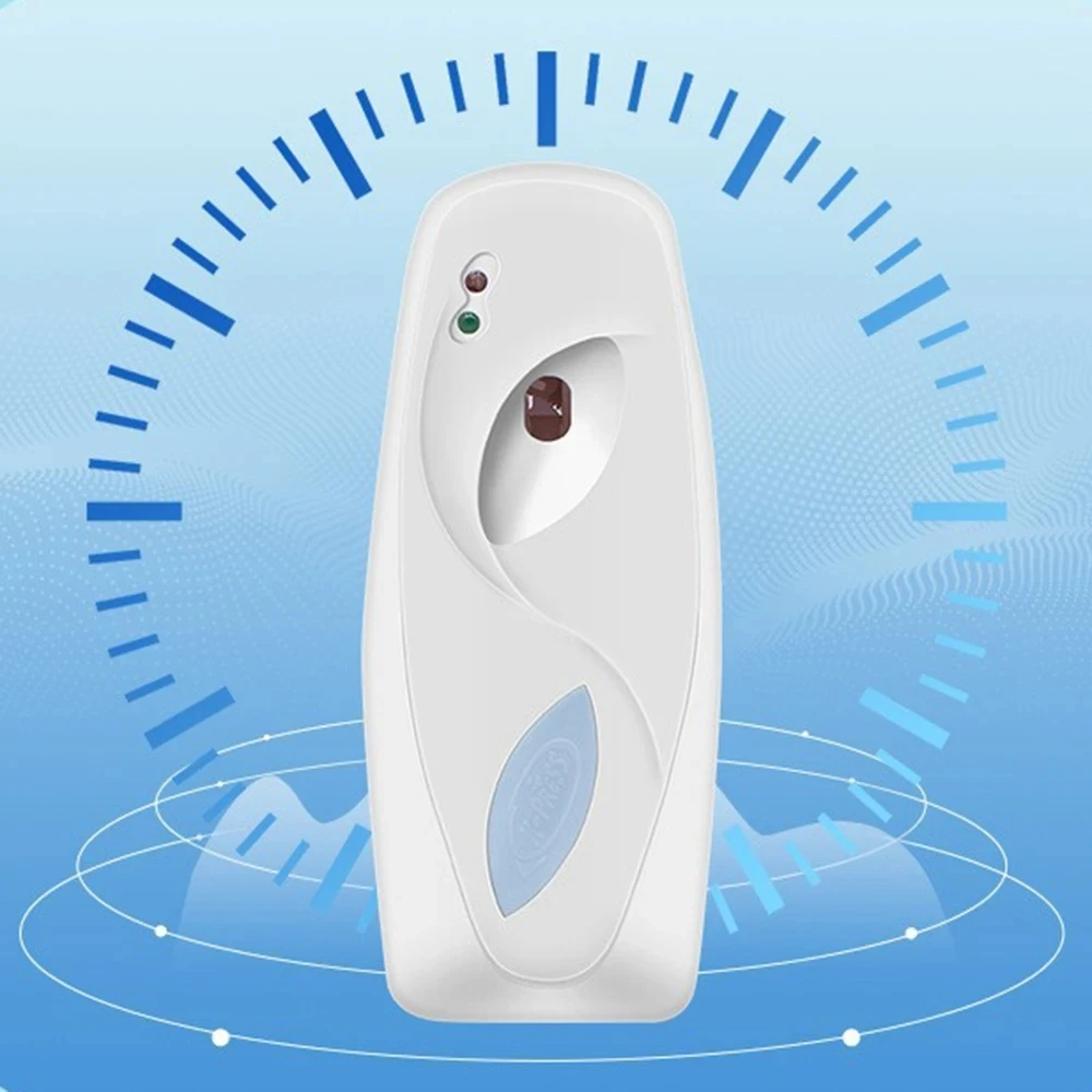 Wall-Mounted Automatic Air Freshener Light Sensor Aromatherapy Machine 300 Ml Perfume Jar Toilet Home