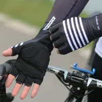 Anti-slip Wear Resistant Wreathable Sun Proof and Shock-absorbing Summer Cycling Gloves for Men and Women 2