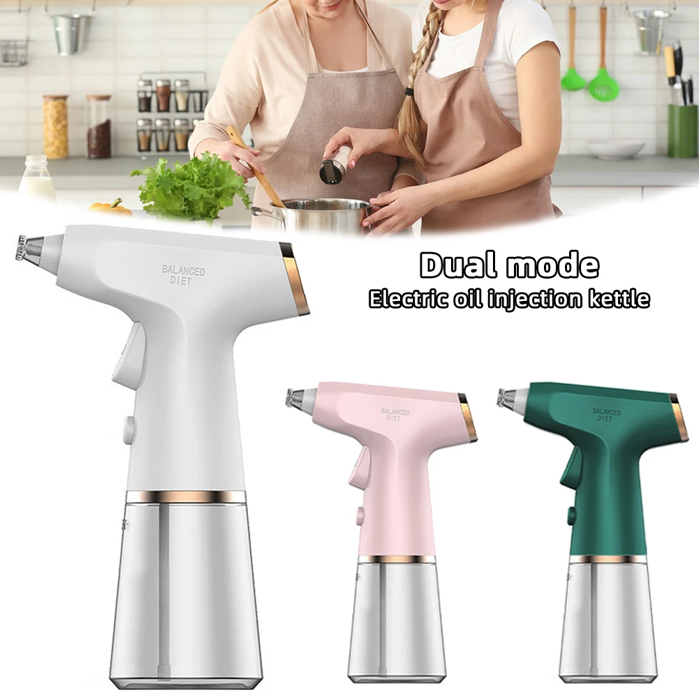 

Electric Olive Oil Sprayer Bottle Cooking Baking Vinegar Mist Sprayer Barbecue Spray Bottle for Cooking BBQ Picnic Tool 280ml