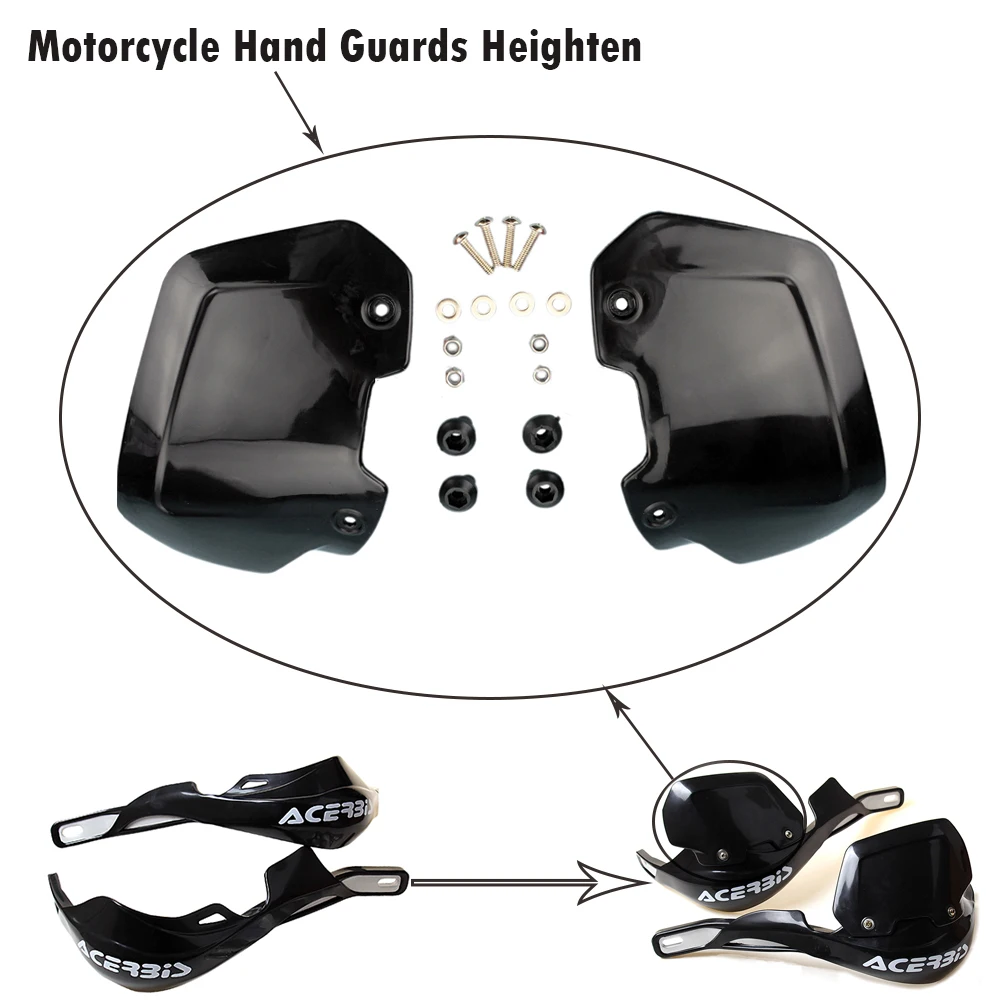 Off-Road Motorcycle Handguard Protector Shield - 22mm & 28mm
