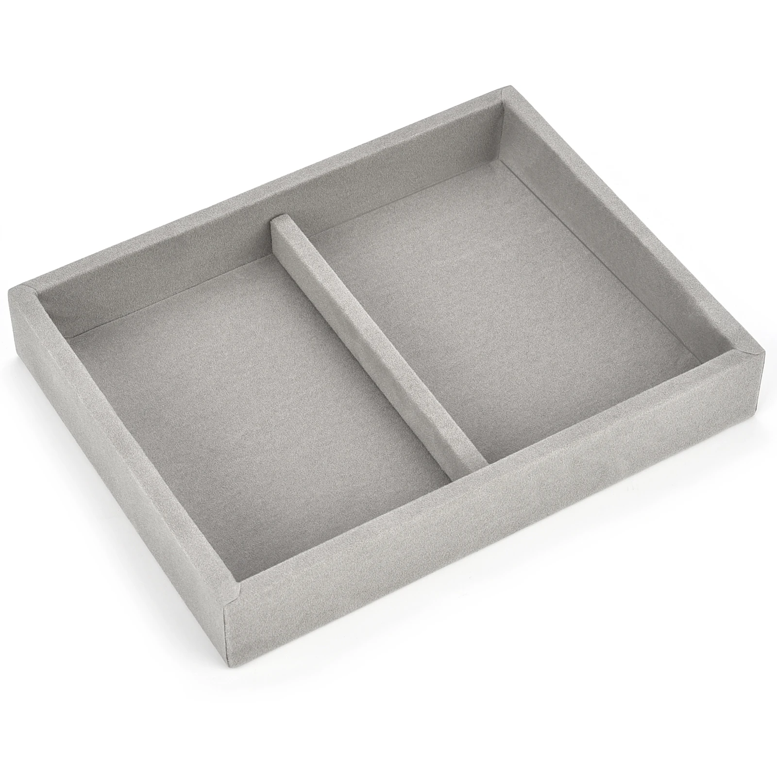 Velvet Jewelry Box Display Tray Drawer Storage Jewellery Holder For Ring Earrings Necklace Bracelet Soft Velvet Organizer Case