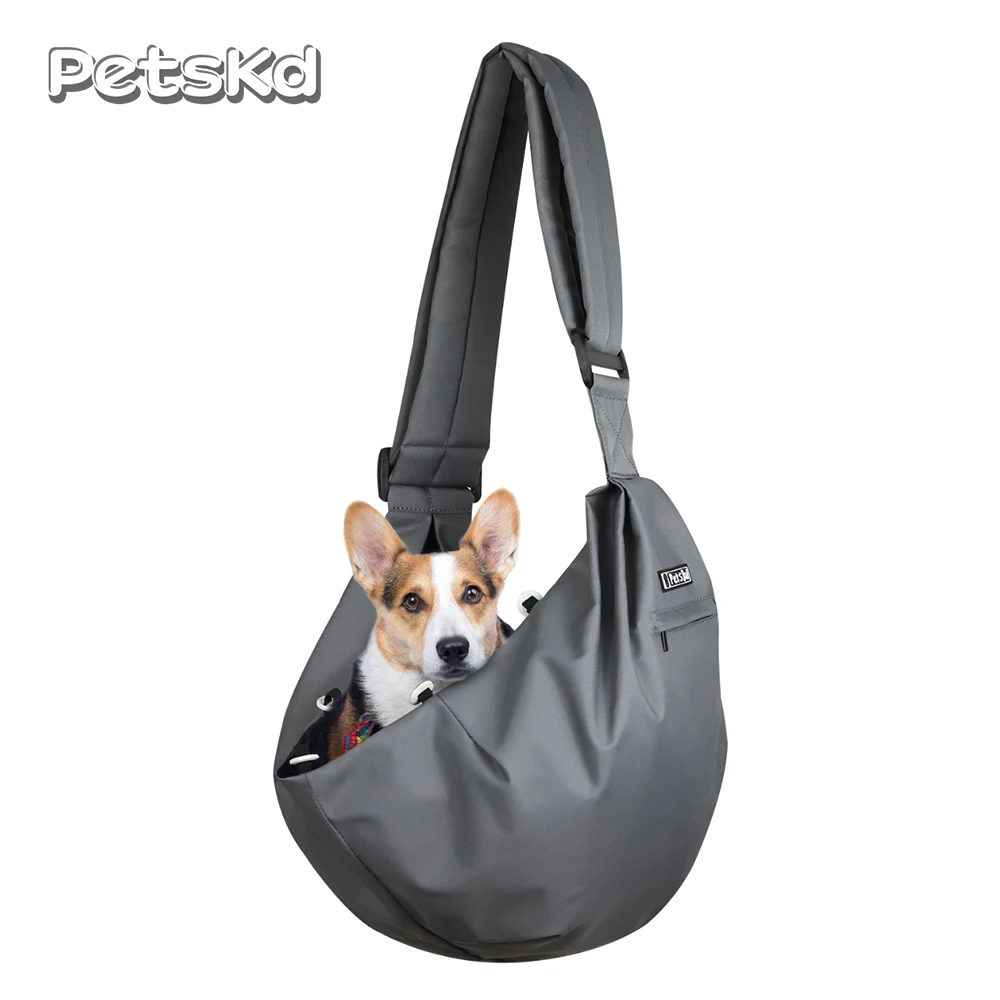 Petskd Pet Sling Carrier Bag Dog Cat Outdoor Portable Shoulder