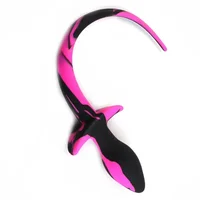 Silikon Butt Plug Hund Schwanz Anal Plug Sex Spielzeug für Erwachsene Slave Spiele SM Erotische Spielzeug G-punkt Massage Sex produkt Anal Stretching 6