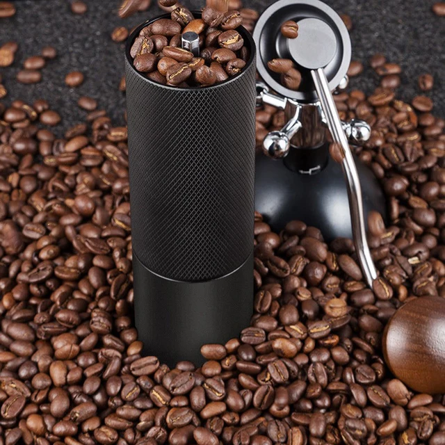 Manual Coffee Grinder with Extra-Long Handle - Effortless Bean Grinding for Home/Camping/Travel 4