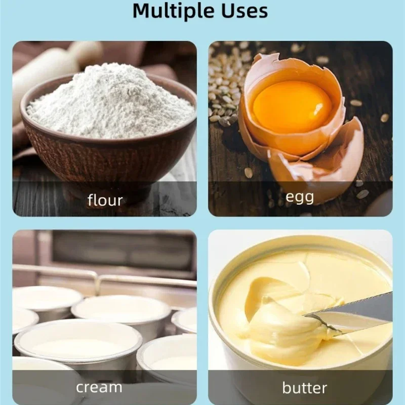 Pastry Dough Mixer Kitchens Accessories Kitchen Utensils Stainless Steel Baking Supplies Egg Beater Cake Tools Handheld Gadgets