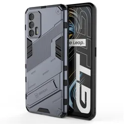 Shockproof Silicon Armor Protective Phone Bumper Case for Realme GT Neo 3 5G (Gray)