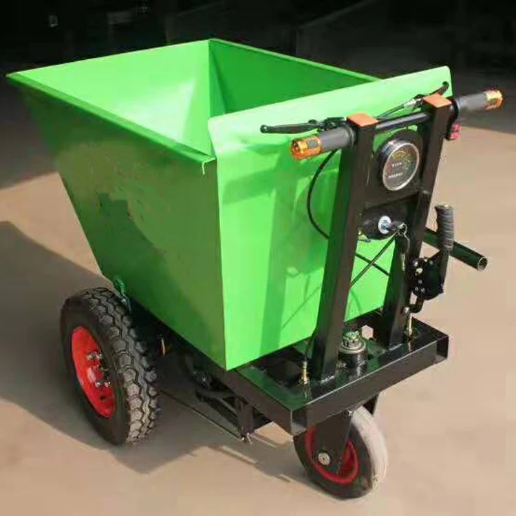 Construction Site Electric Trolley Multi-function Hand Push Tool Car Garden Hand