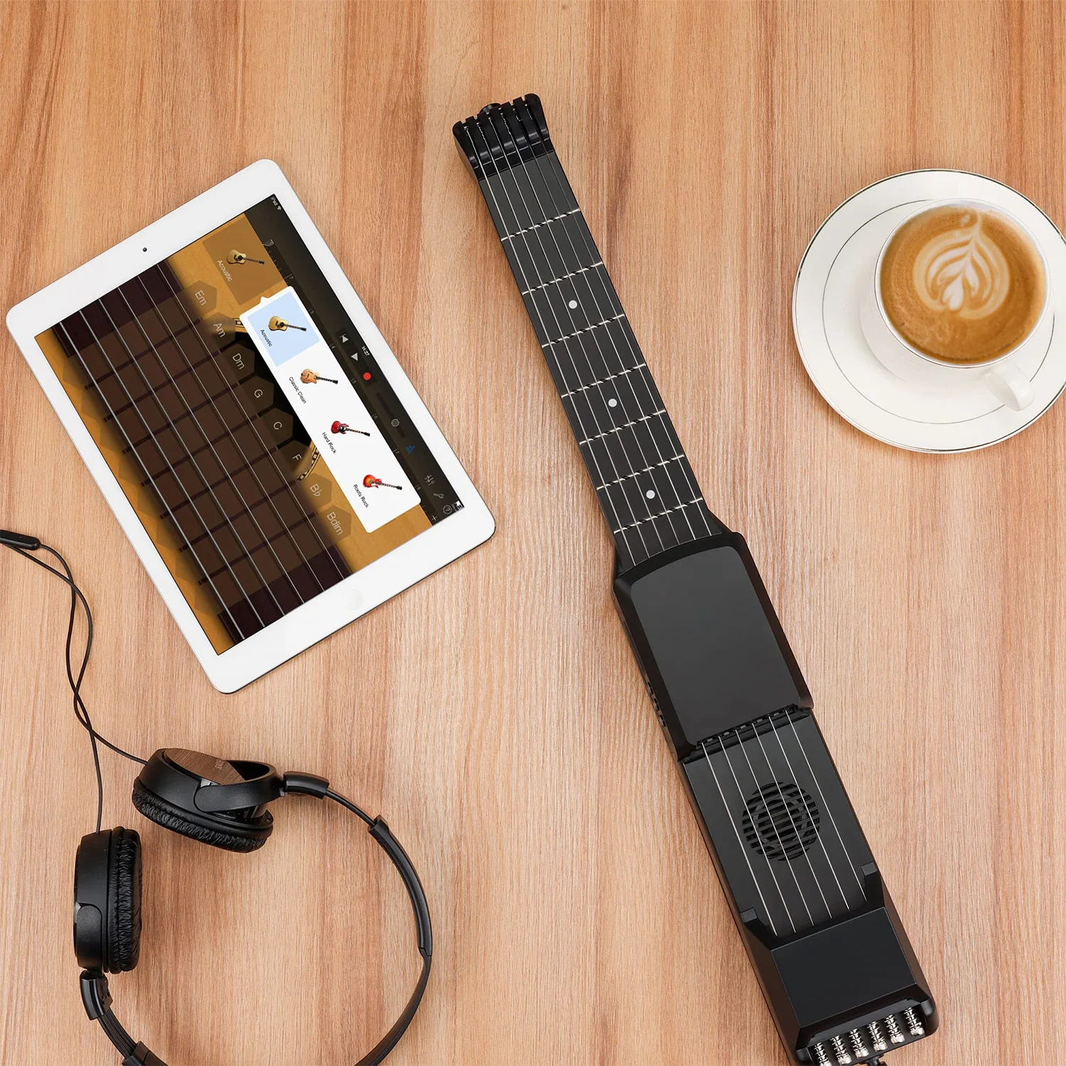 Smart-Acoustic-Electric-Guitar-Portable-Seginners-Silent-Silent ...