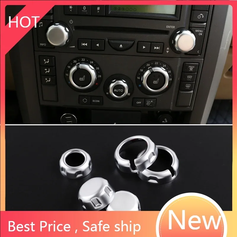 

For Land Rover Discovery 3 2004-2009 LR3 Range Rover Sport L320 2005-08 Volume and Air Conditoin Button Trim Car Accessories New