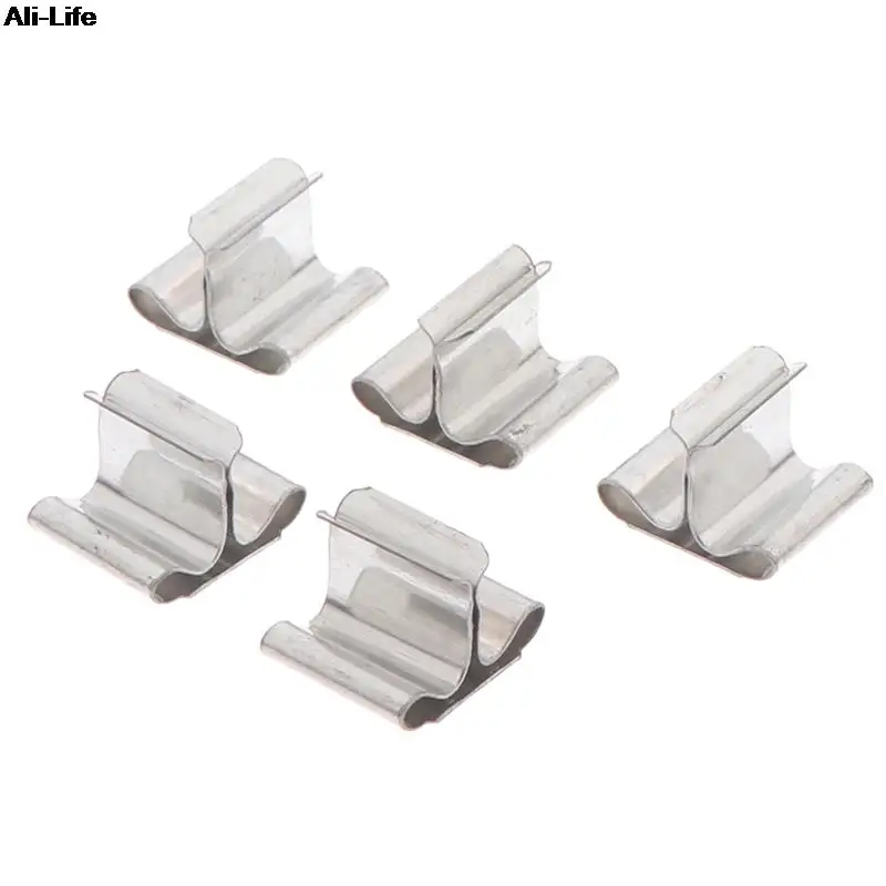 50pcs/lot Wood Candle Wicks Base Clip Iron Candles Making DIY for wicks Materials Holder Stand Handmade kit 16*12*10mm candle wick candle wicks candle making kit candle making tool
