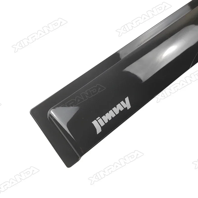 Width Jimny Window Visor Windows Rain Guard Weathershield Sun Rain Deflector with For Suzuki XL Jimny 5 Door JC74