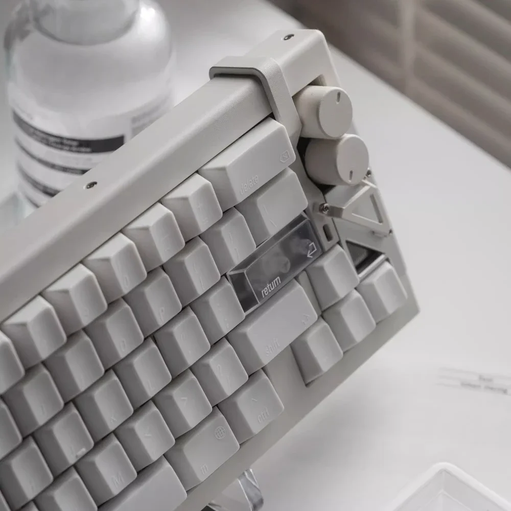 LeleLab Hokkaido White Keycap Set 133key ABS Custom Simple