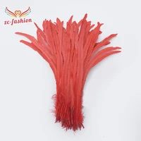 New trimming cock tail 35-40cm (14-16 inches) dyed feather 100PCS DIY Christmas Indian hat clothing accessories 1