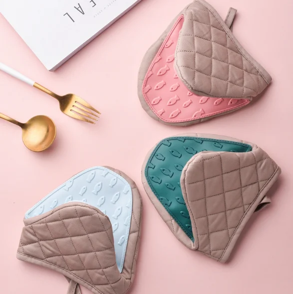1PC Silicone Anti-scalding Oven Gloves Mitts Potholder Kitchen Silicone Gloves Tray Dish Bowl Holder Oven Handschoen Hand Clip,silicone oven mitts,kitchen gloves,silicone oven gloves