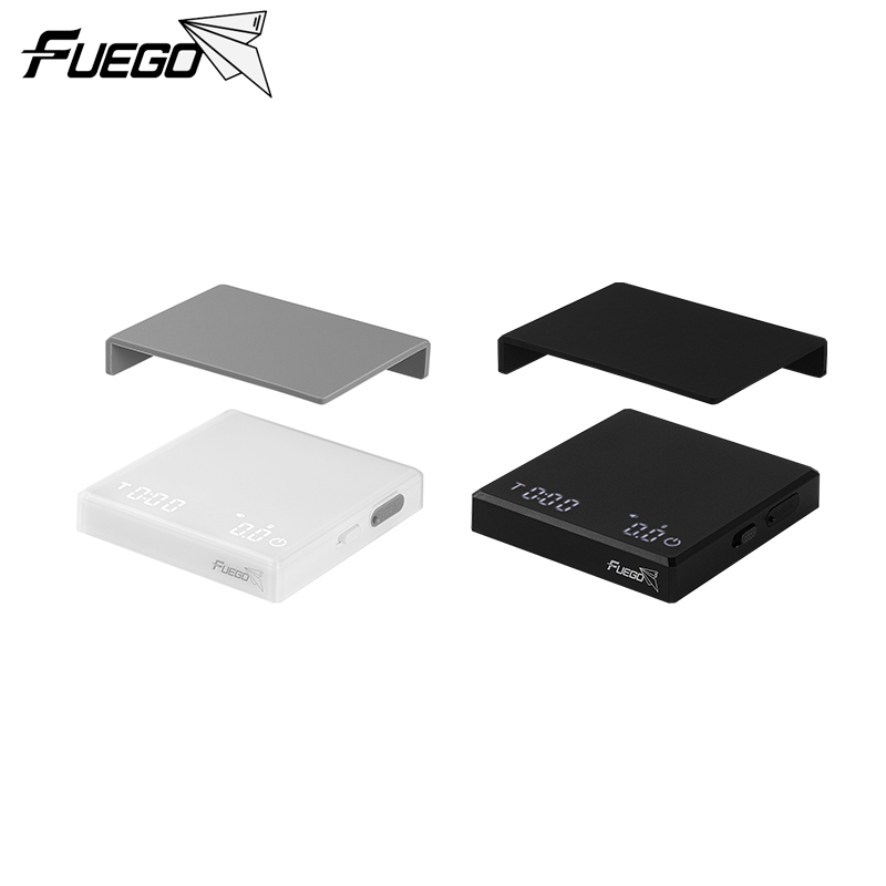 Fuego Kitchen Scale with Timer 0.1g High Precision 3 Modes Digital Coffee Scale Rechargeable Drip Espresso Scale Barista Gift