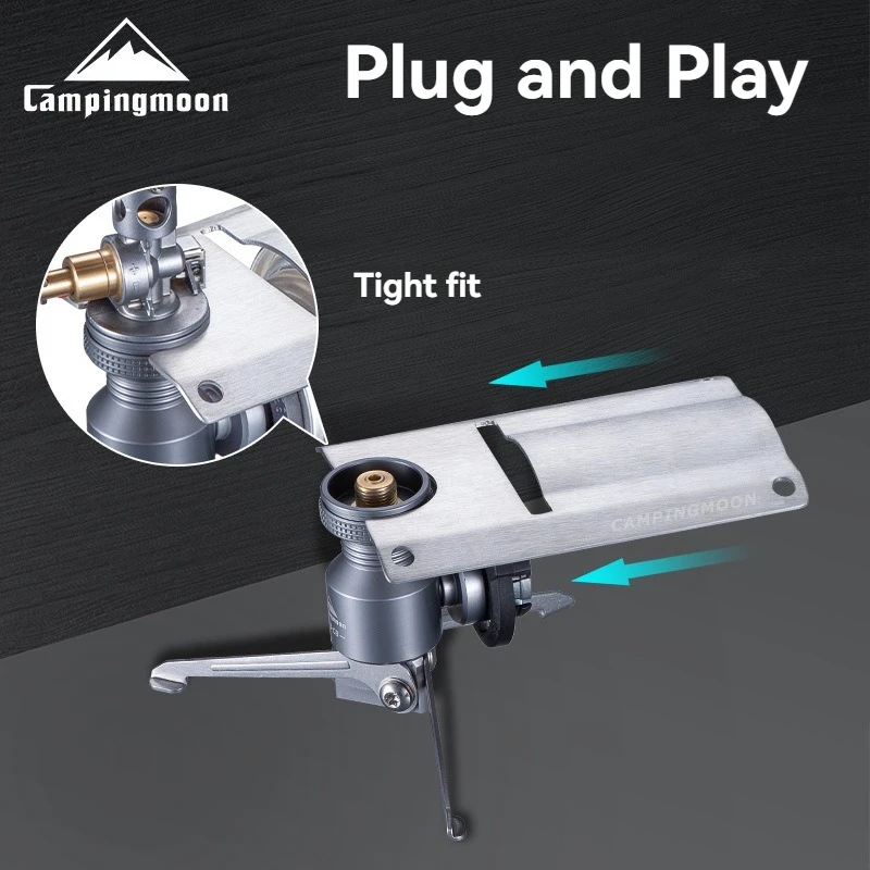 CAMPINGMOON ST-2311/ST-JCB Metal Heat Shield Flame Grill Parts Barbecue Gas Stove Adapter Tamer Board Insulation Plate