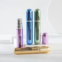 10/8/5ml Perfume Atomizer Portable Liquid Container For Cosmetics Traveling Mini Aluminum Spray Alcochol Empty Refillable Bottle 2